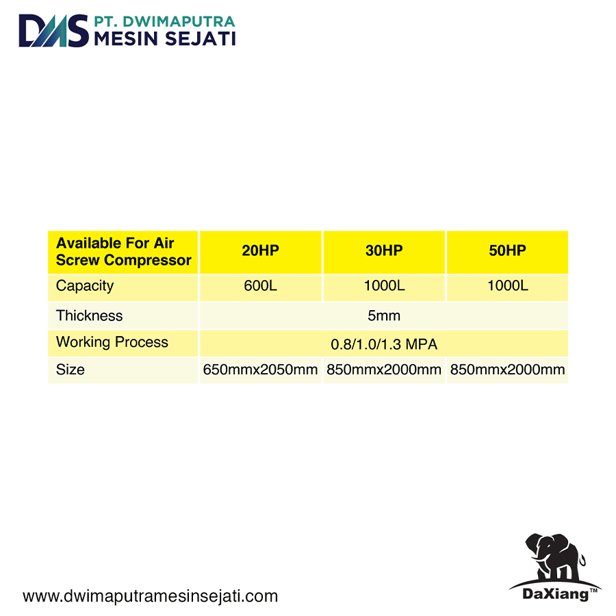KOMPRESOR SCREW DAXIANG