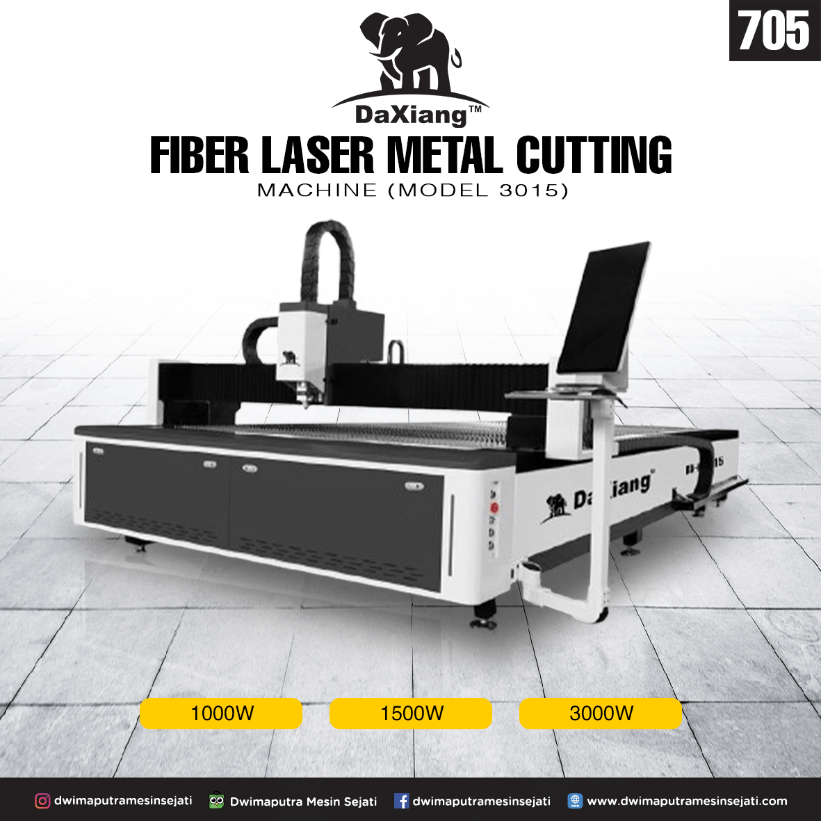 FIBER LASER METAL CUTTING (MODEL 3015)