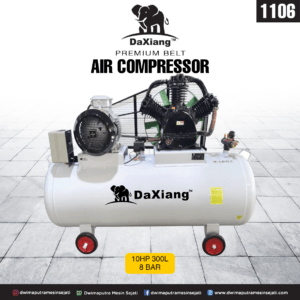 KOMPRESOR PISTON LISTRIK 10HP 300L