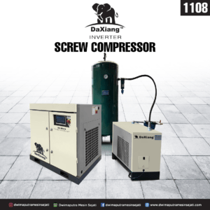 KOMPRESOR SCREW DAXIANG 20HP/30HP/50HP