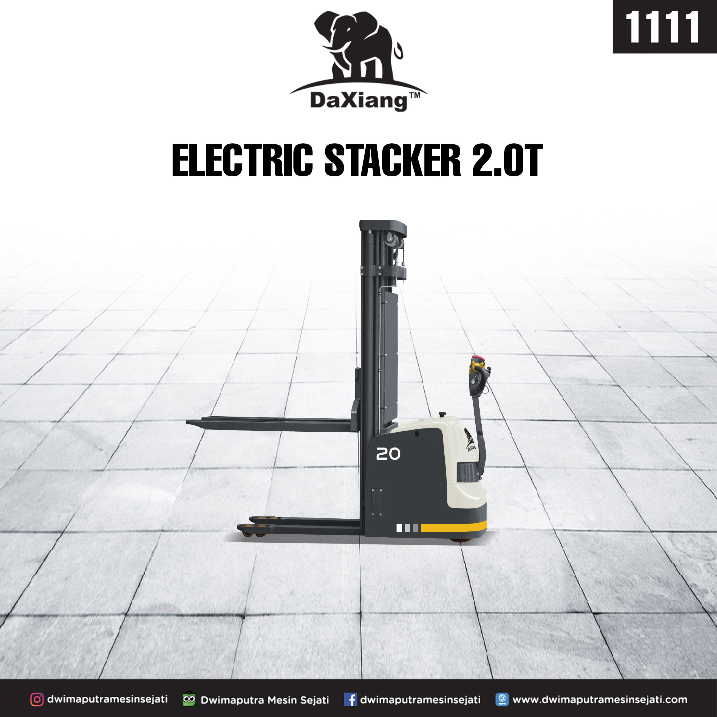 DAXIANG ELECTRIC STACKER 2T
