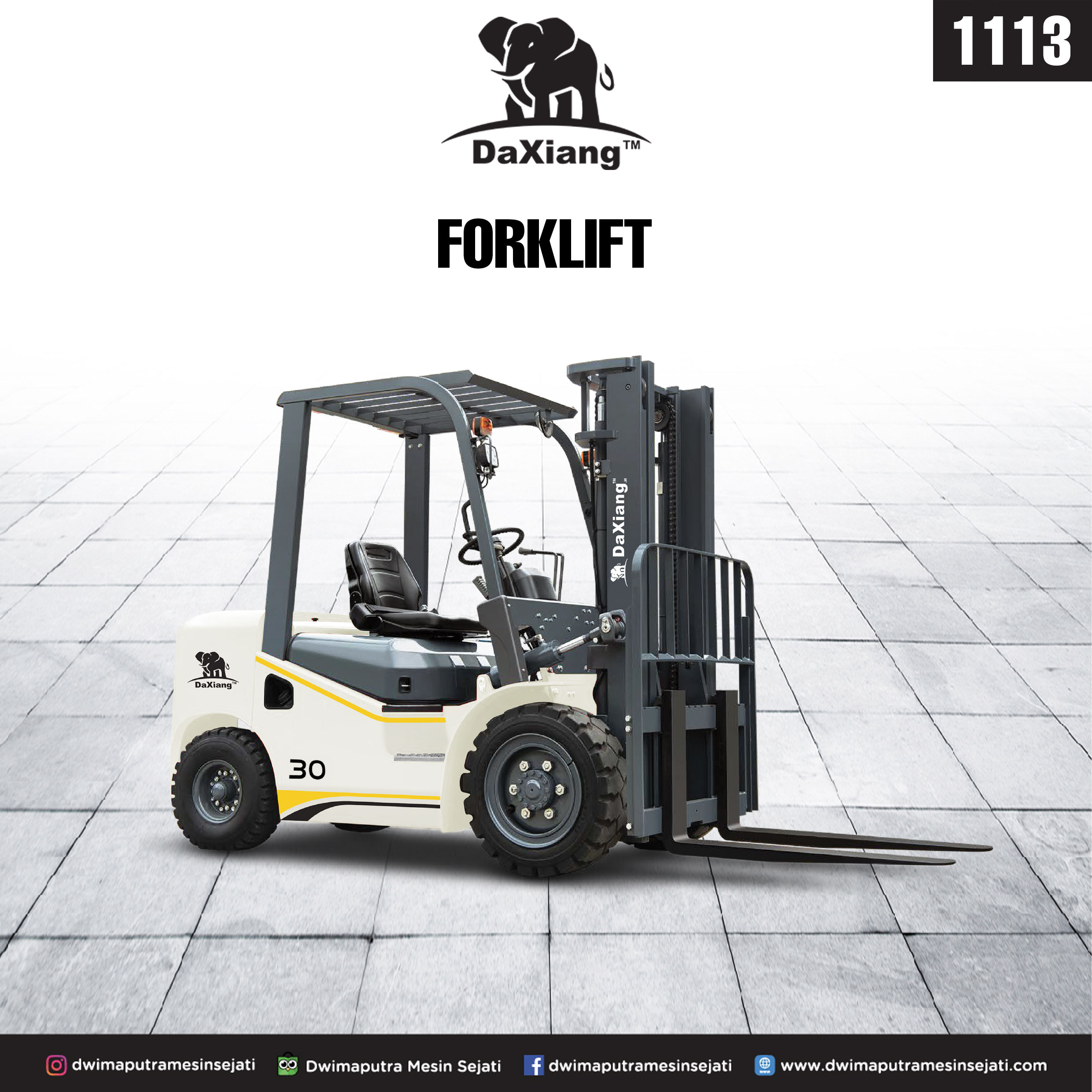 DAXIANG DIESEL FORKLIFT 3T