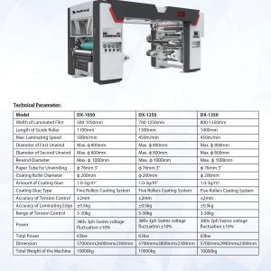 SOLVENTLESS LAMINATING MACHINE (WET TYPE)