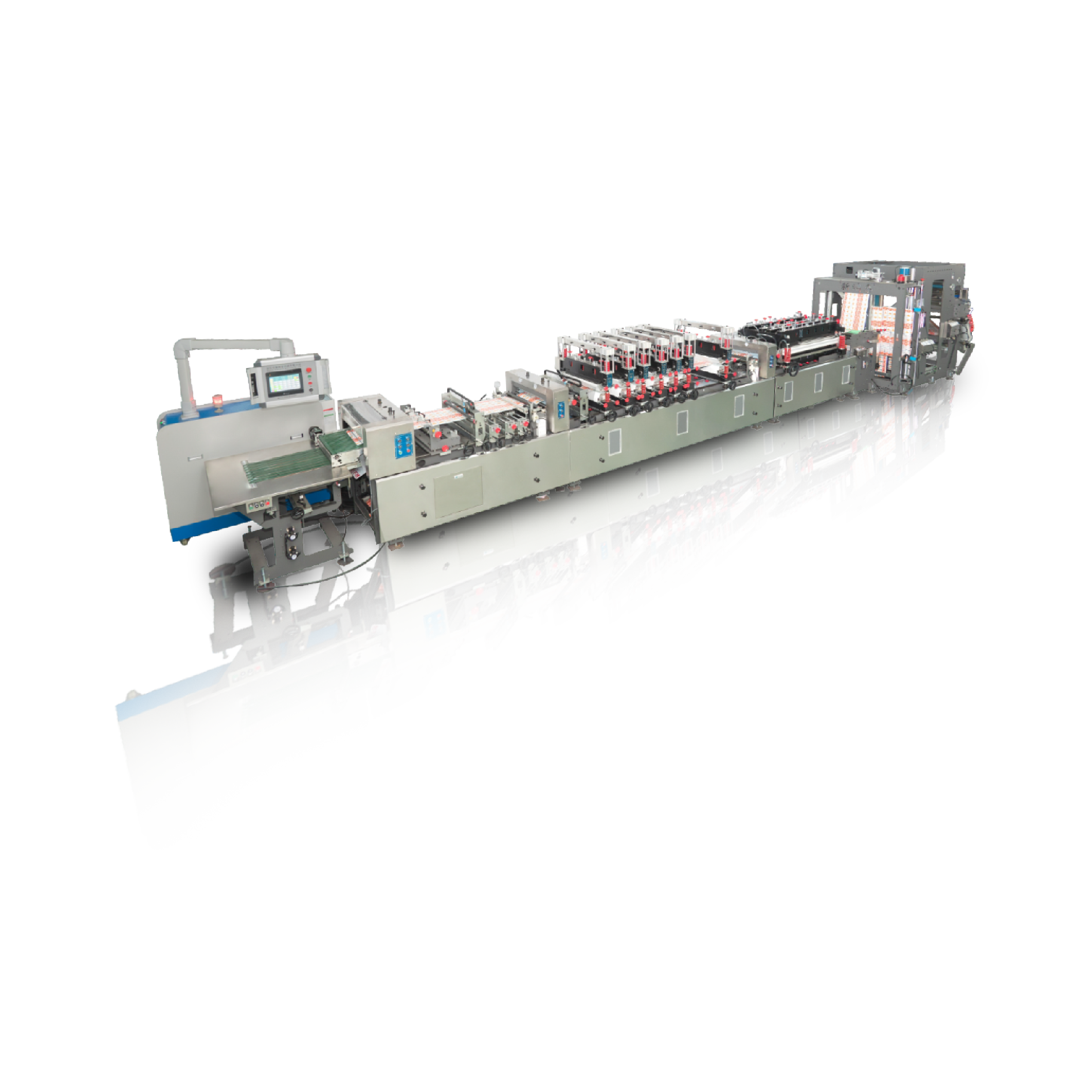 HEAVY PRESSURE HIGH-SPEED THREE SIDE SEALING BAG MAKING MACHINE (CCD) - Image 2