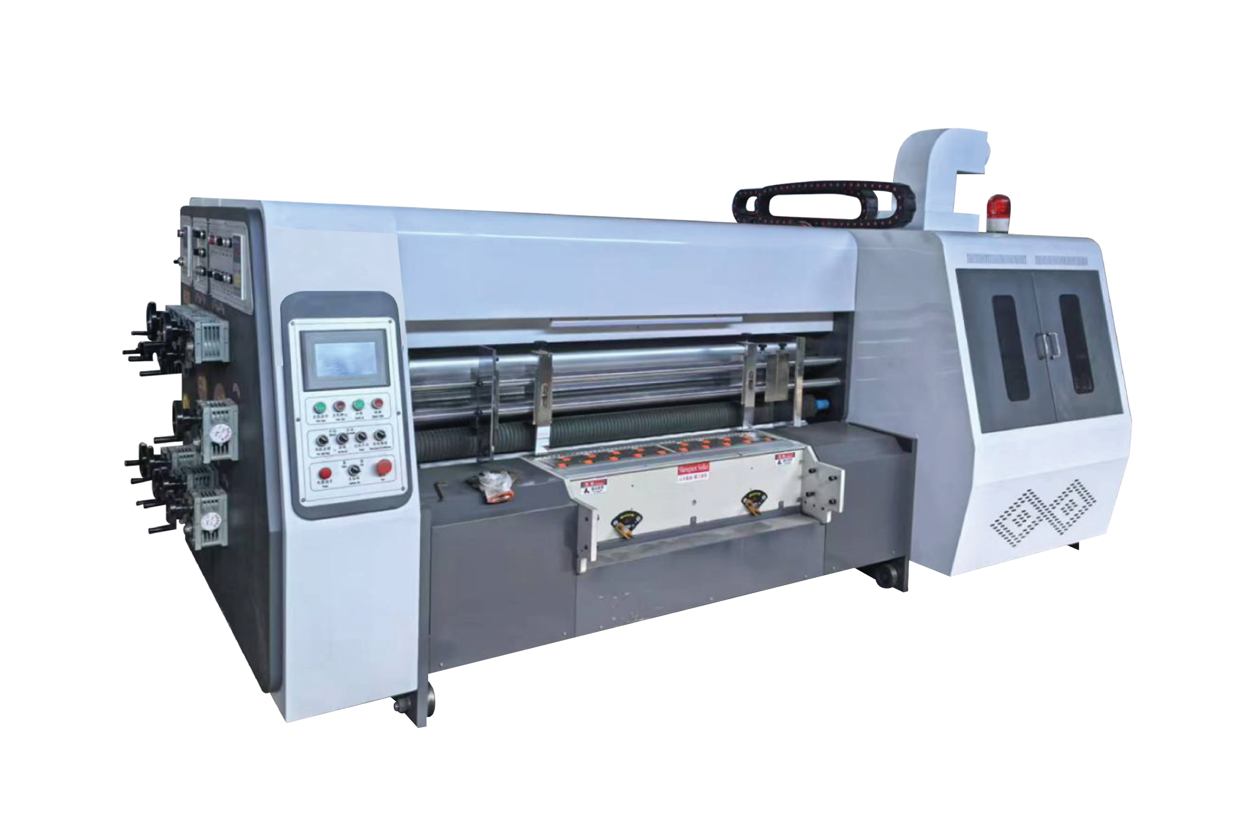 MINI AUTO PRINTING SLOTTER + STACKER 1850x600mm