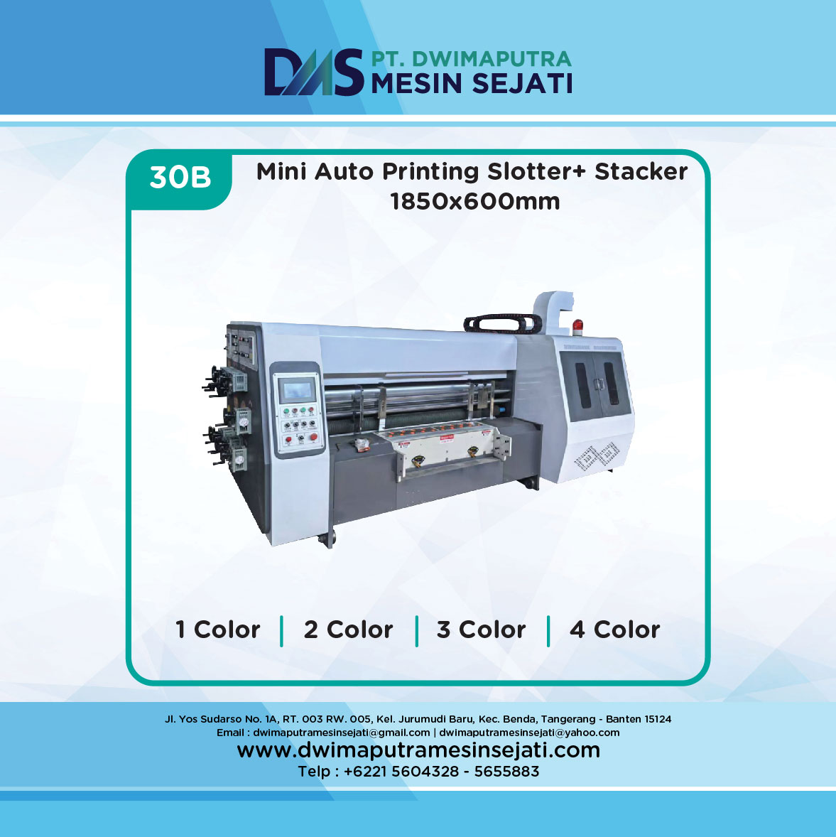 MINI AUTO PRINTING SLOTTER + STACKER 1850x600mm - Image 4