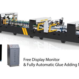 AUTO CORRUGATED LOCK BOTTOM FOLDER GLUER MACHINE