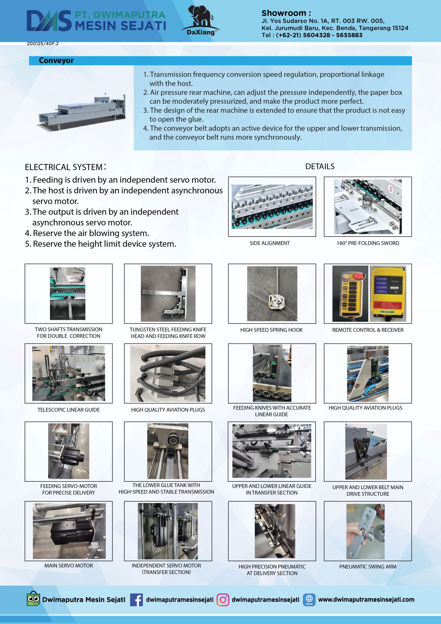 AUTOMATIC HIGH SPEED LOCK BOTTOM OR 4/6 CORNER FOLDER GLUER WITH INSPECTION (YDM PRO) - Image 5