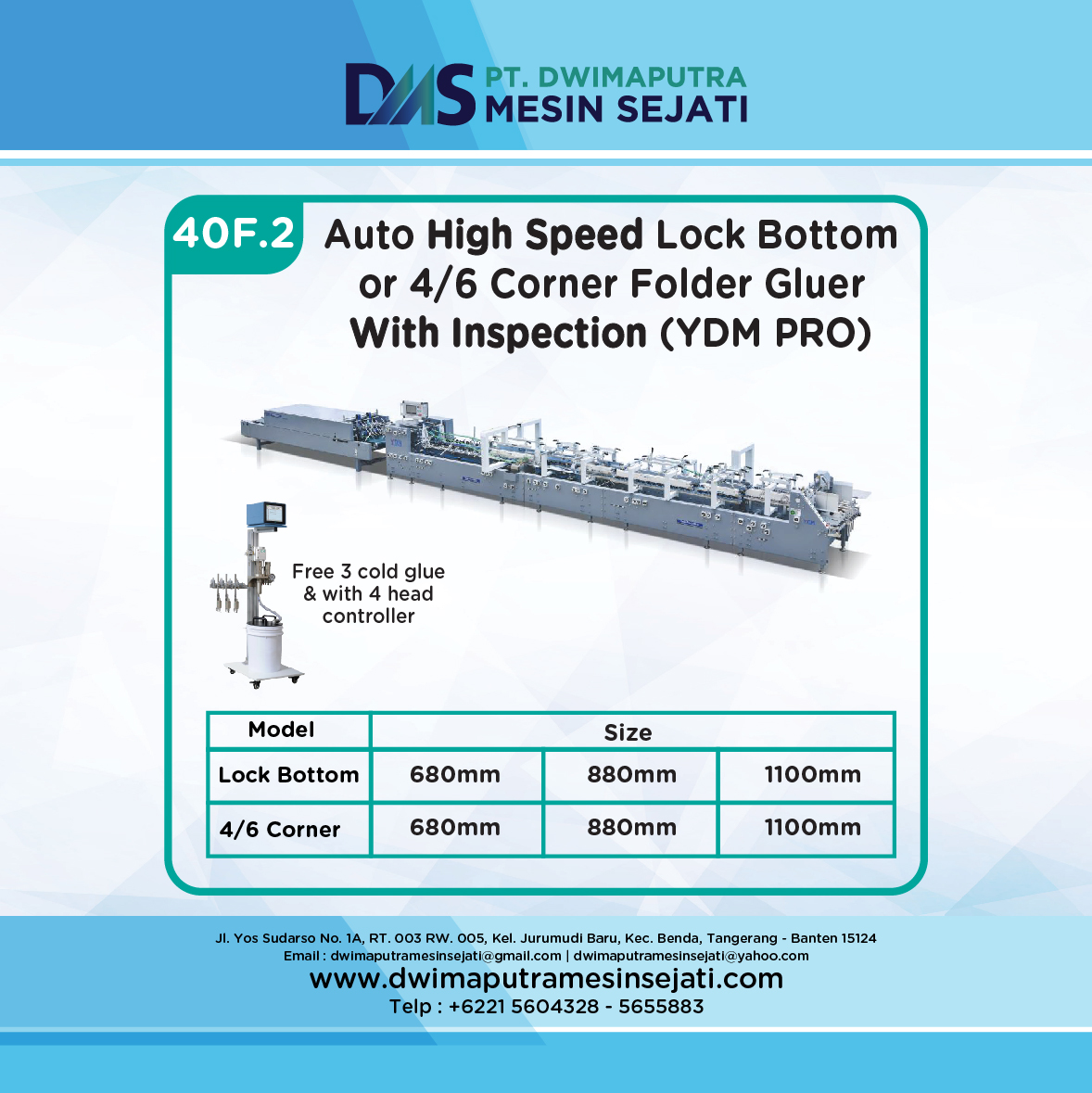 AUTOMATIC HIGH SPEED LOCK BOTTOM OR 4/6 CORNER FOLDER GLUER WITH INSPECTION (YDM PRO) - Image 13