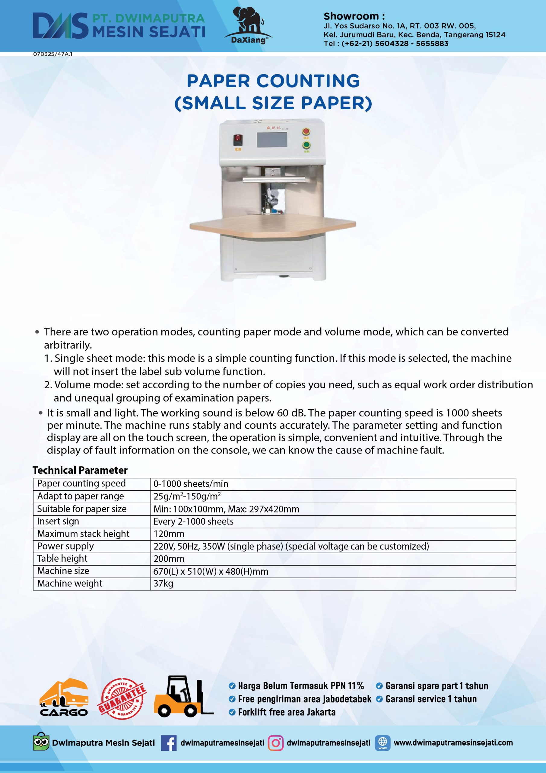 PAPER COUNTING (SMALL SIZE PAPER/MEDIUM SIZE PAPER/LARGE SIZE PAPER) - Image 7