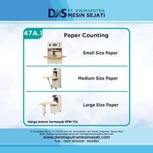 PAPER COUNTING (SMALL SIZE PAPER/MEDIUM SIZE PAPER/LARGE SIZE PAPER)