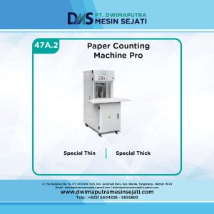 PAPER COUNTING MACHINE PRO (SPECIAL THIN/SPECIAL THICK)