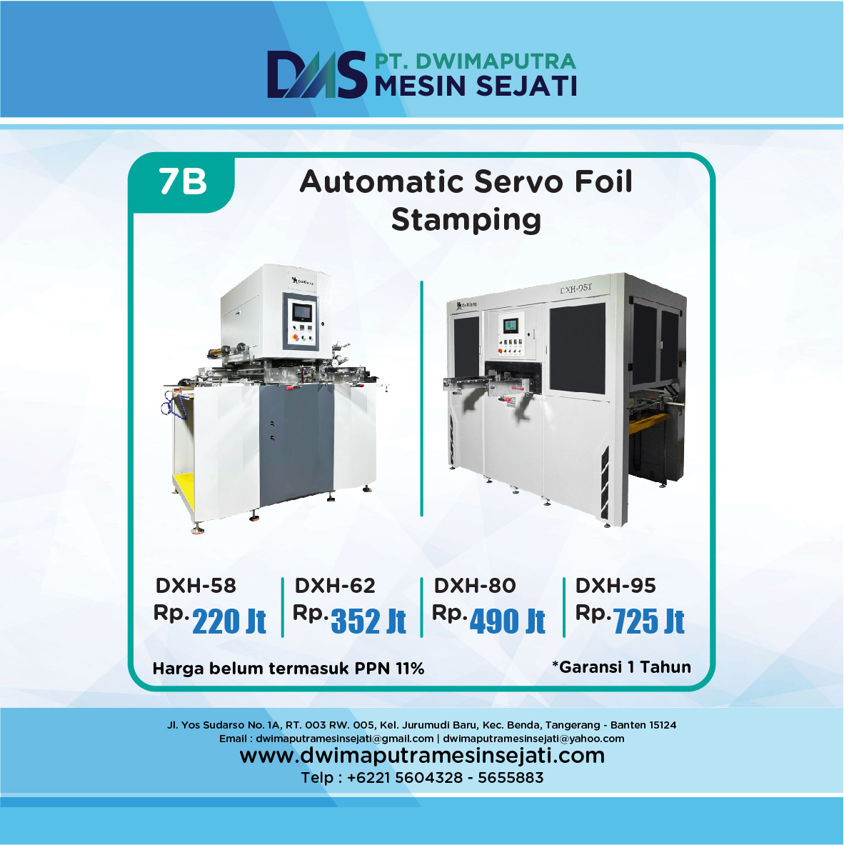 AUTOMATIC SERVO FOIL STAMPING DXH-95 - Image 5