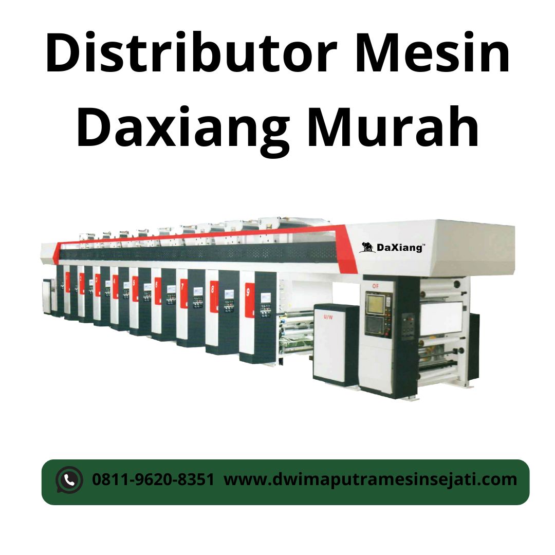 Distributor Mesin Daxiang Murah