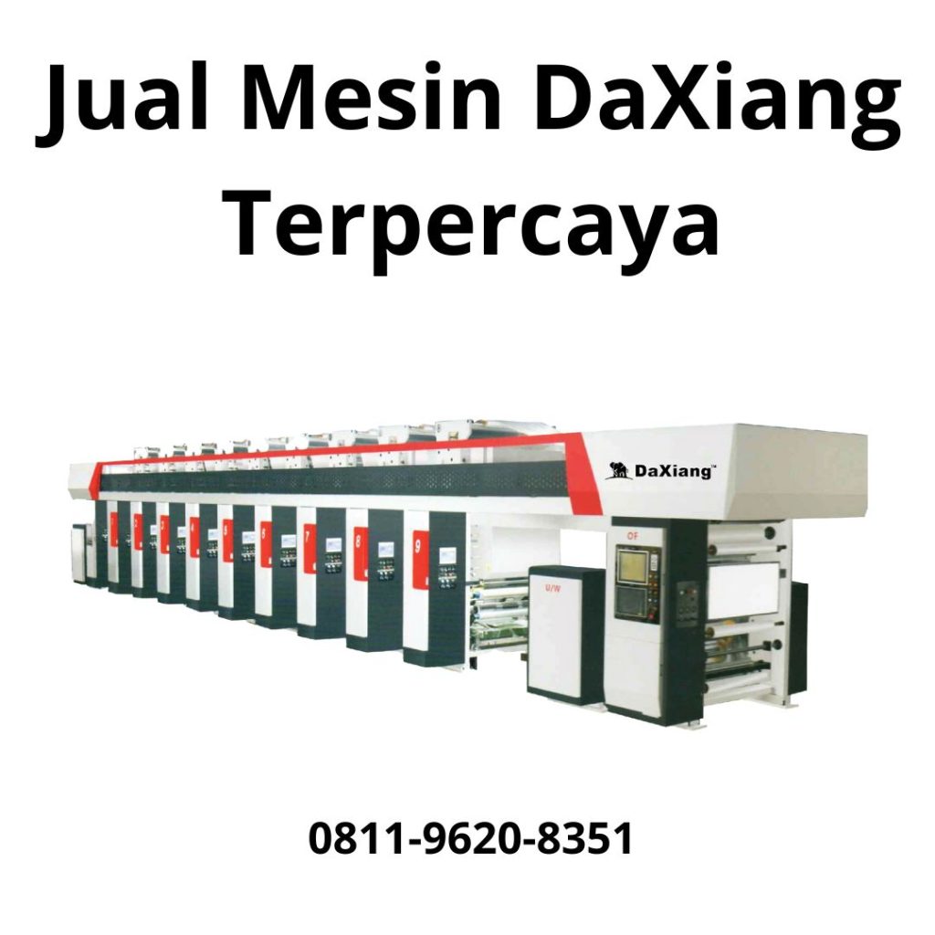 Jual Mesin DaXiang Terpercaya