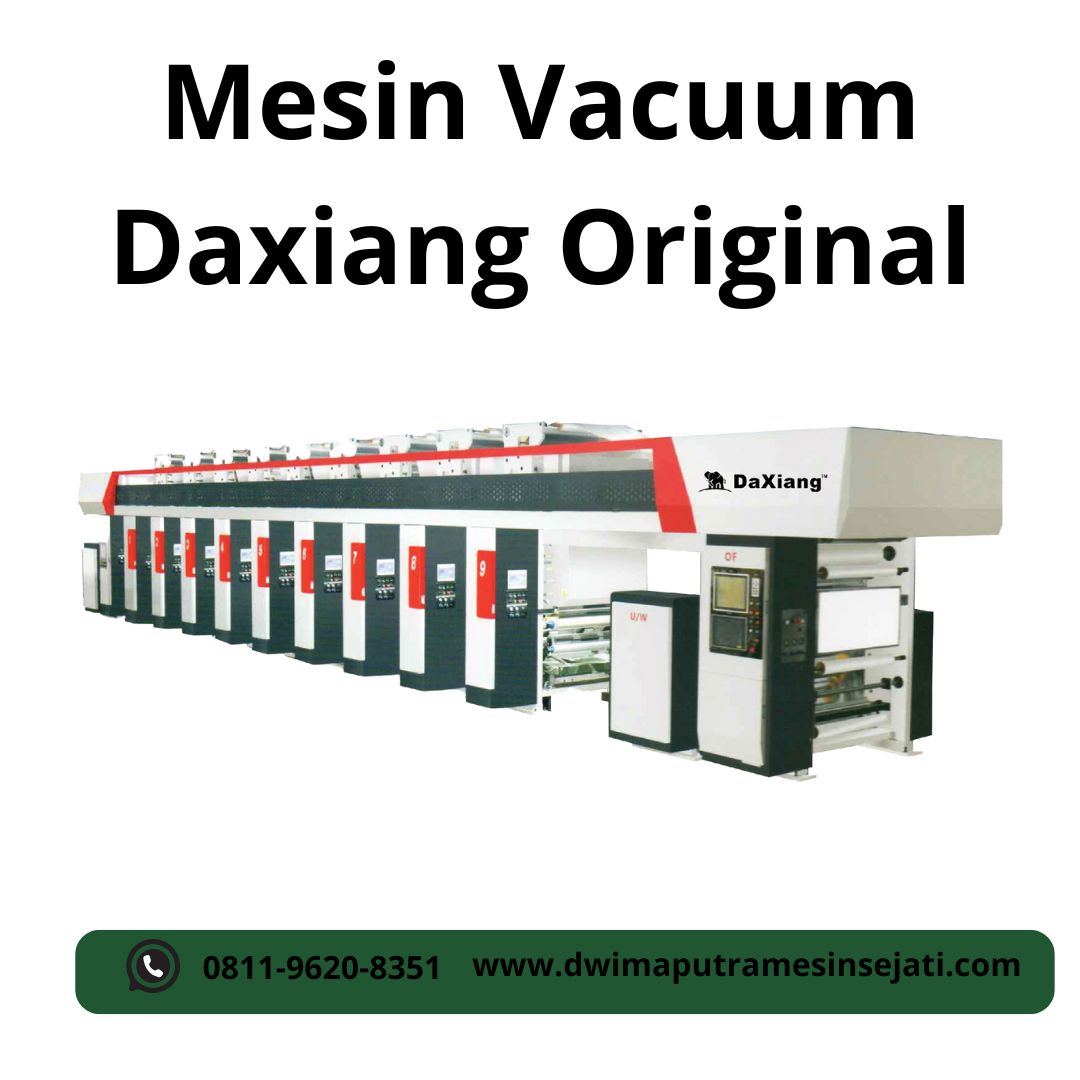 Mesin Vacuum Daxiang Original