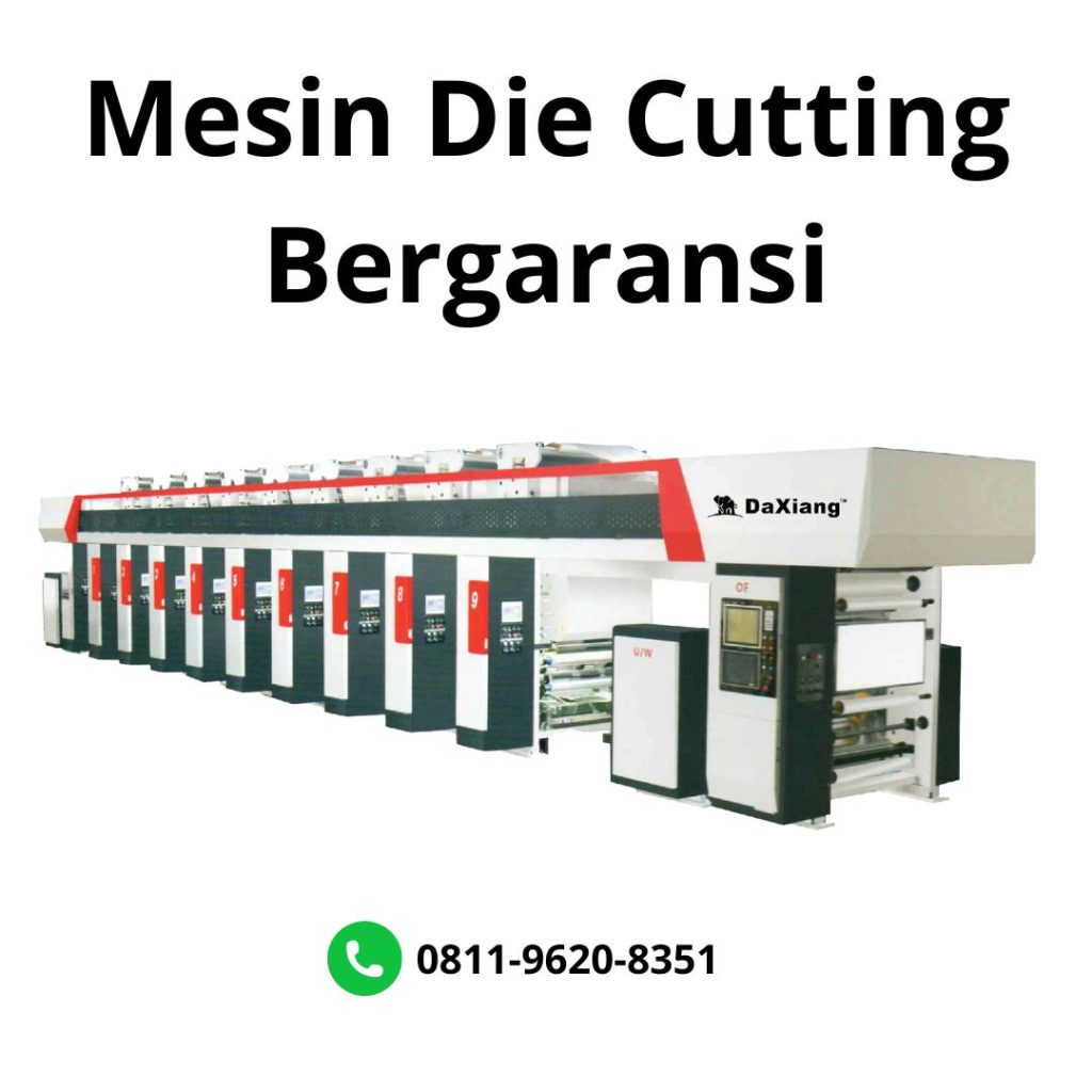 Mesin Die Cutting Bergaransi