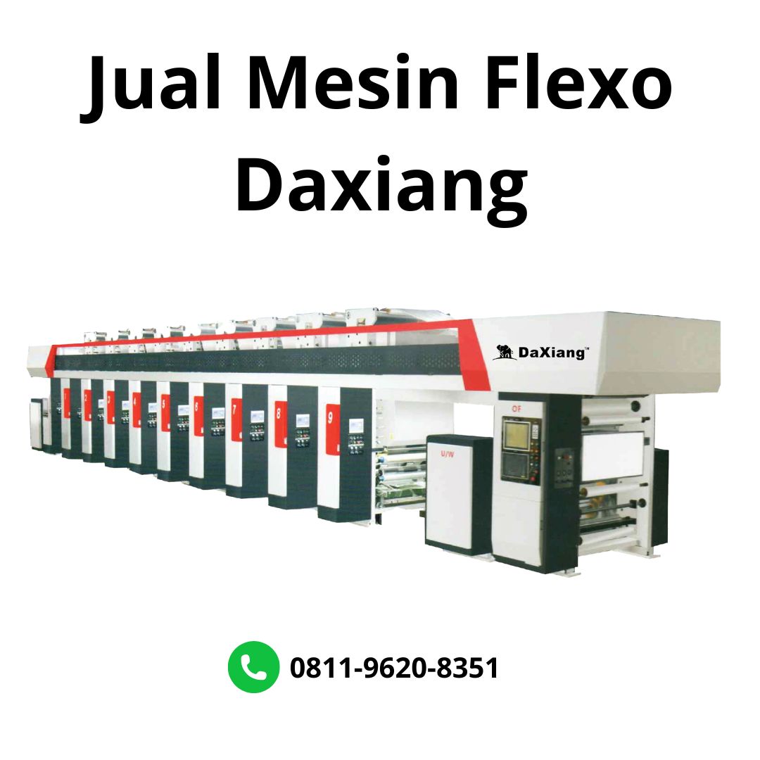 Jual Mesin Flexo Daxiang
