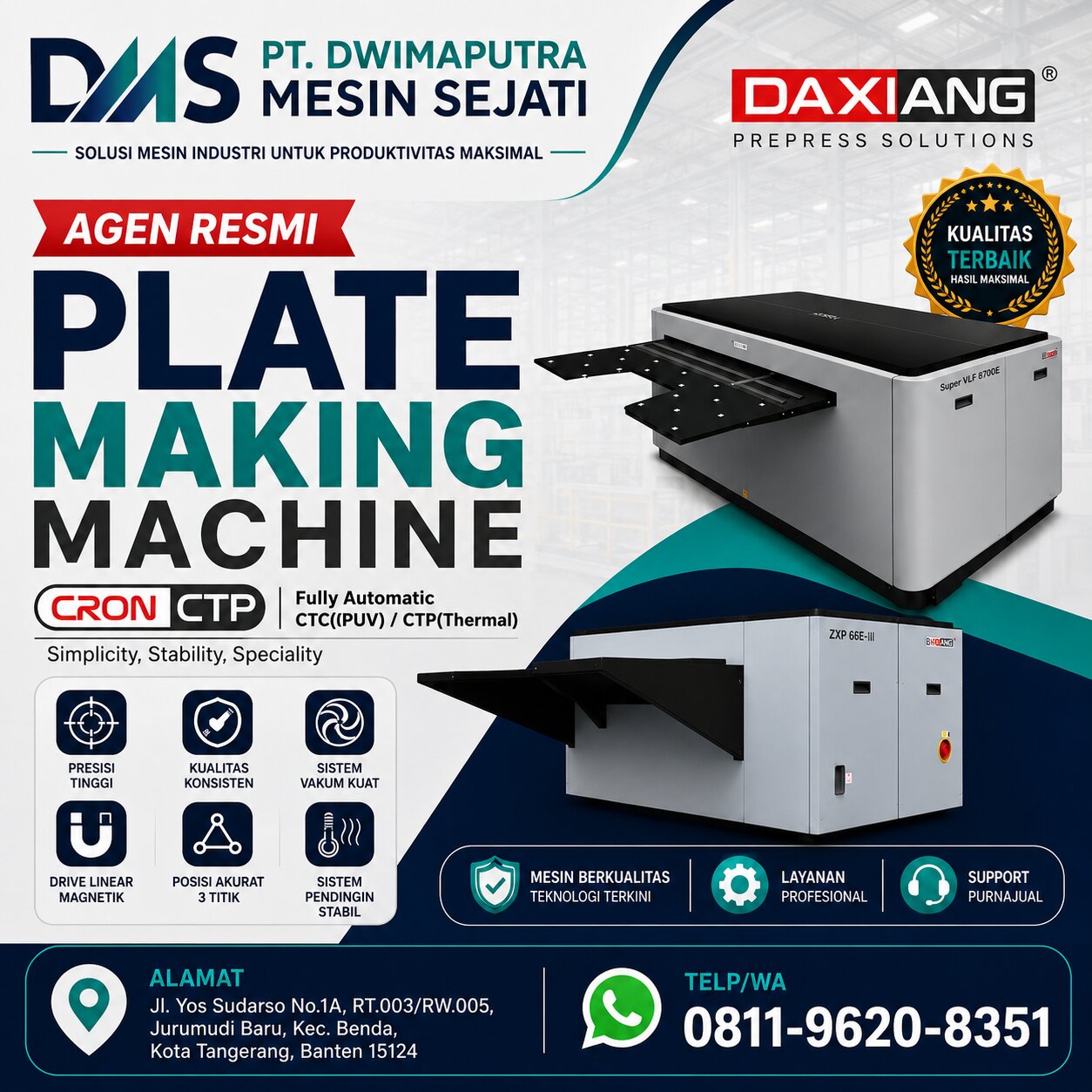 Plate Making Machine DaXiang