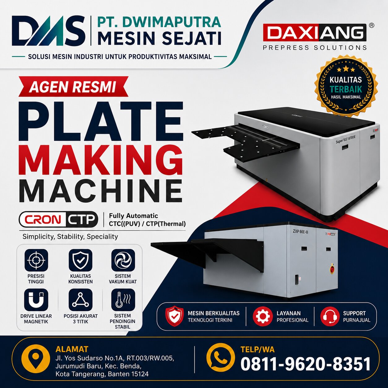 Agen Resmi Plate Making