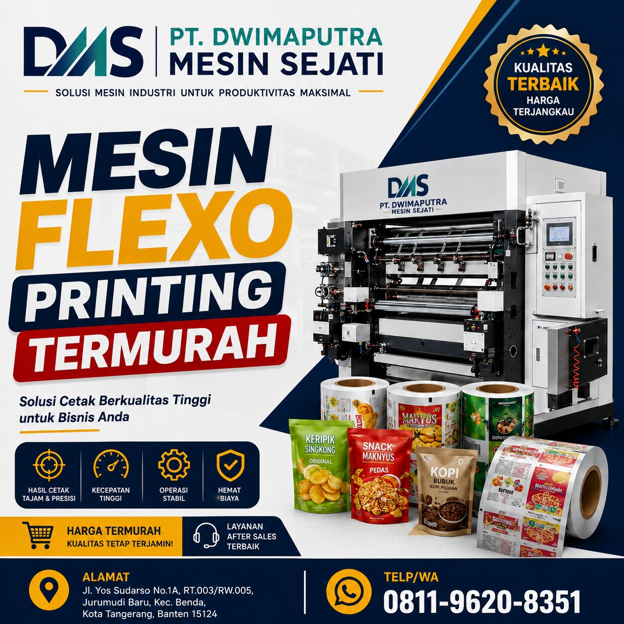 Mesin Flexo Printing Termurah
