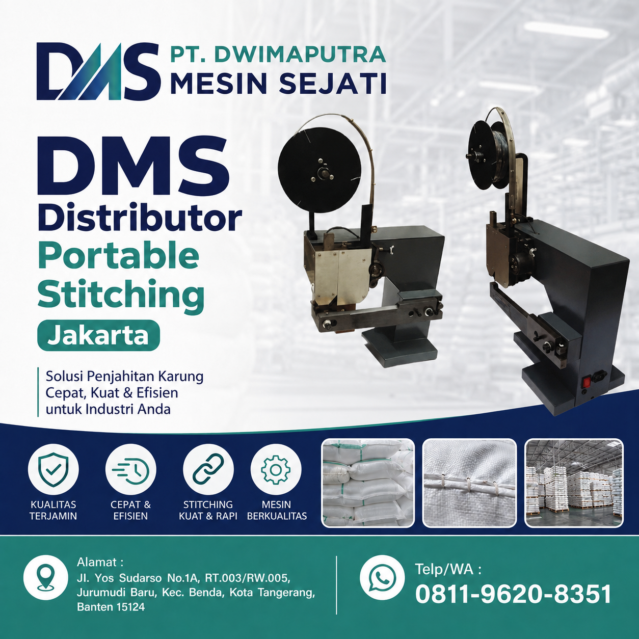 DMS Distributor Portable Stitching