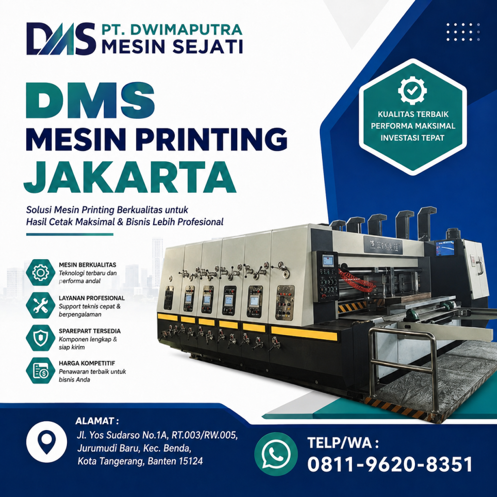 DMS Mesin Printing Jakarta