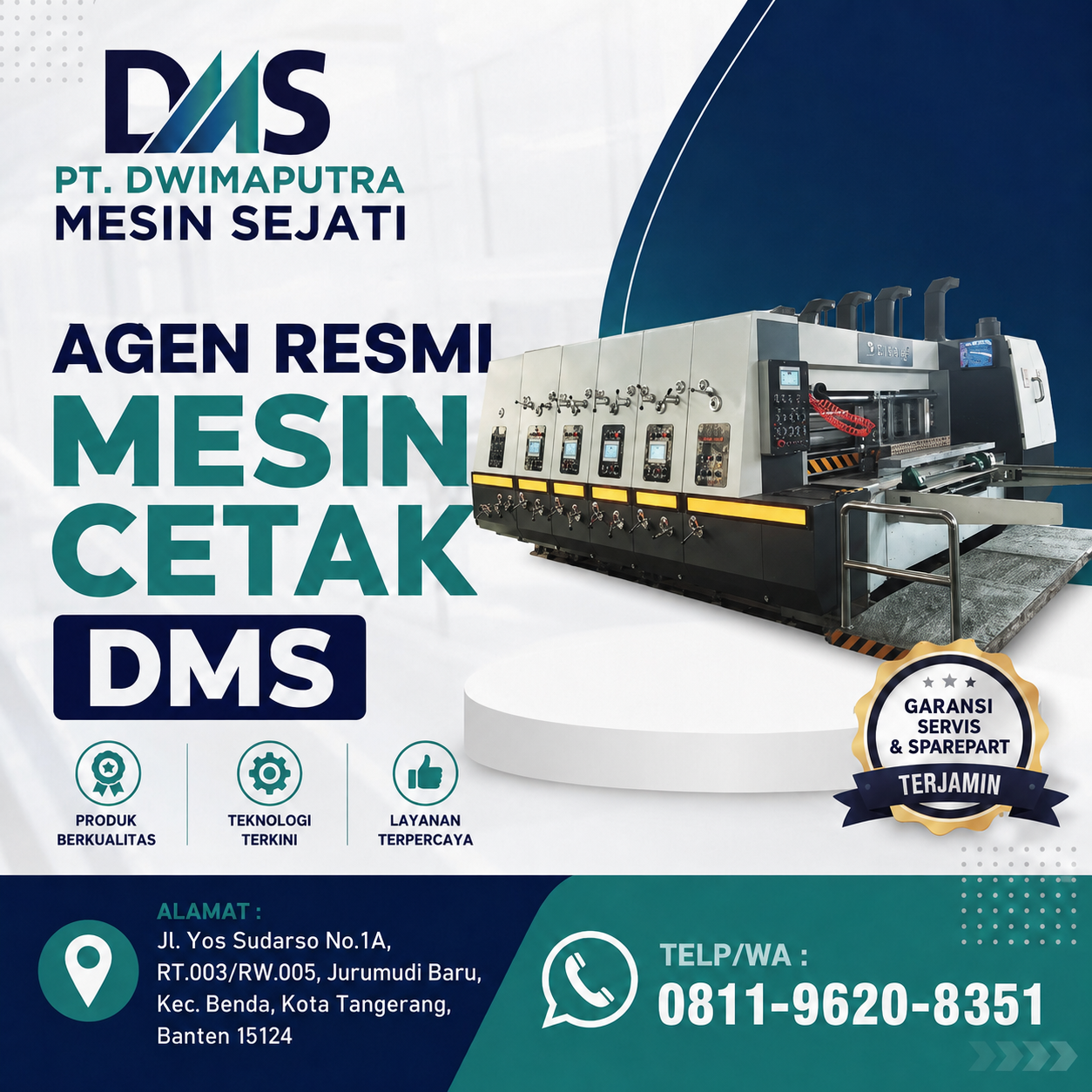 Agen Resmi Mesin Cetak DMS