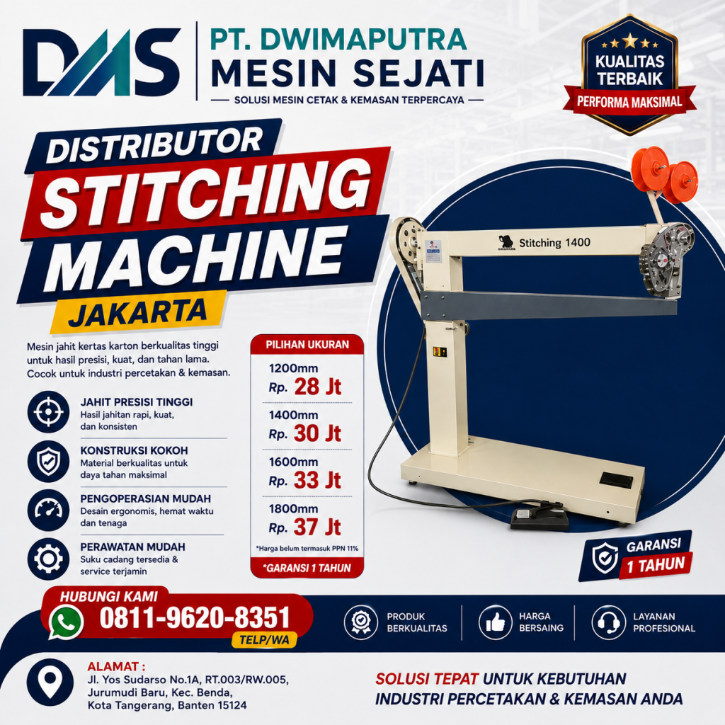 Distributor Stitching Machine Jakarta
