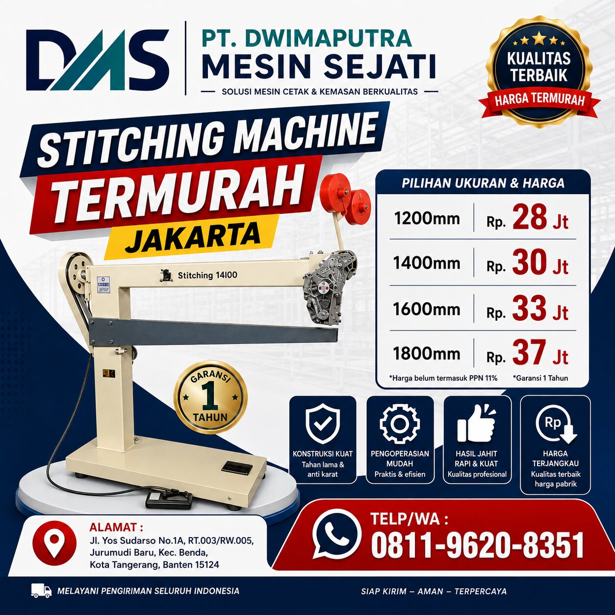 Stitching Machine Termurah Jakarta