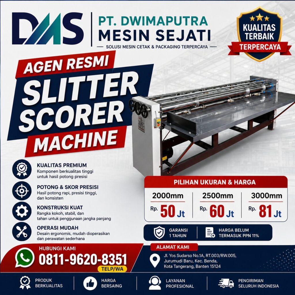 Agen Resmi Slitter Scorer