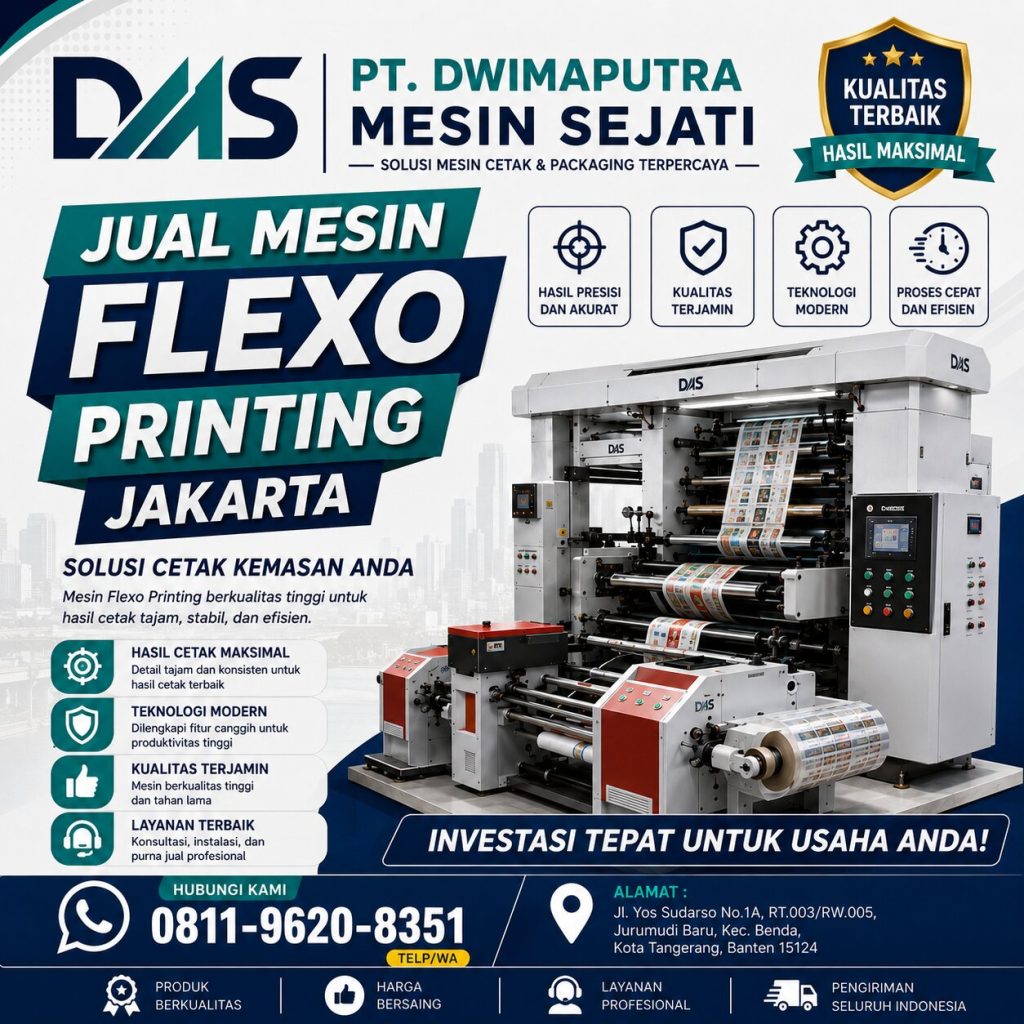 Jual Mesin Flexo Jakarta