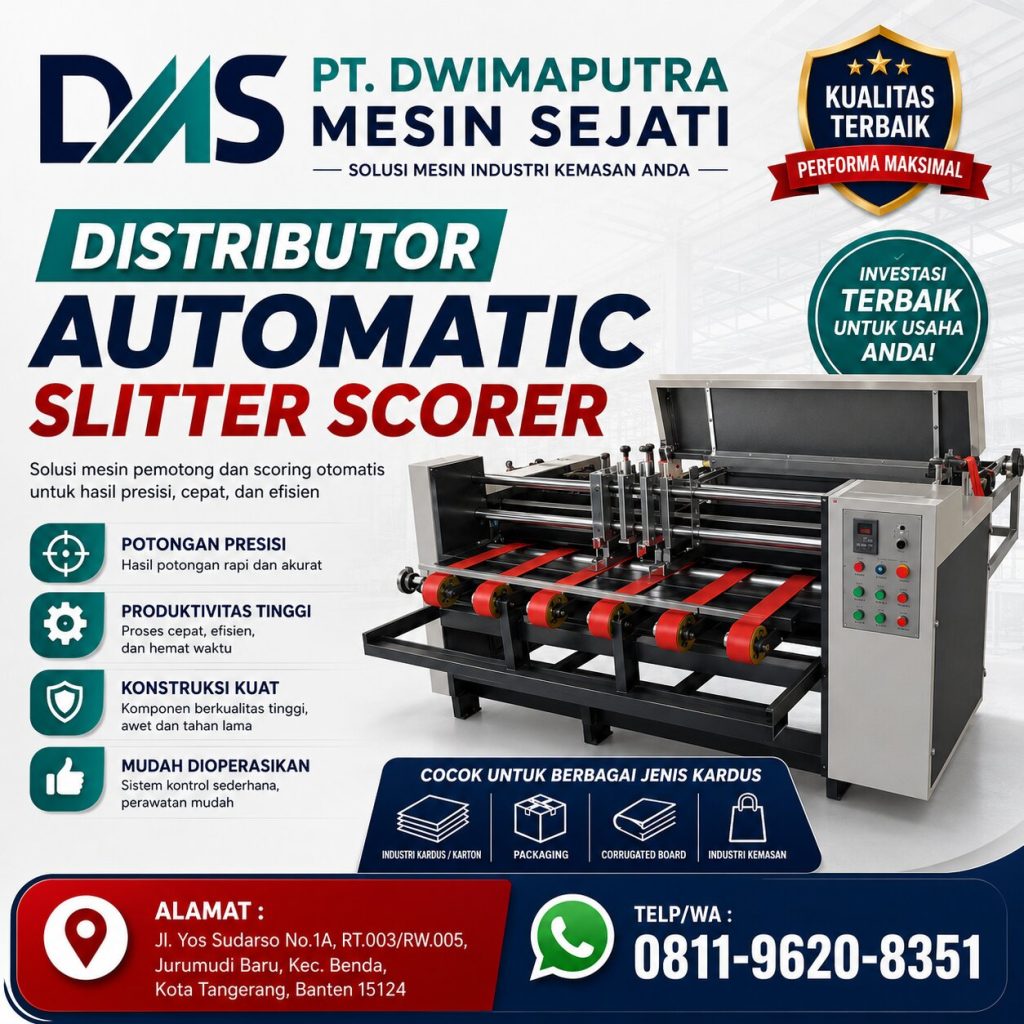 Distributor Automatic Slitter Scorer