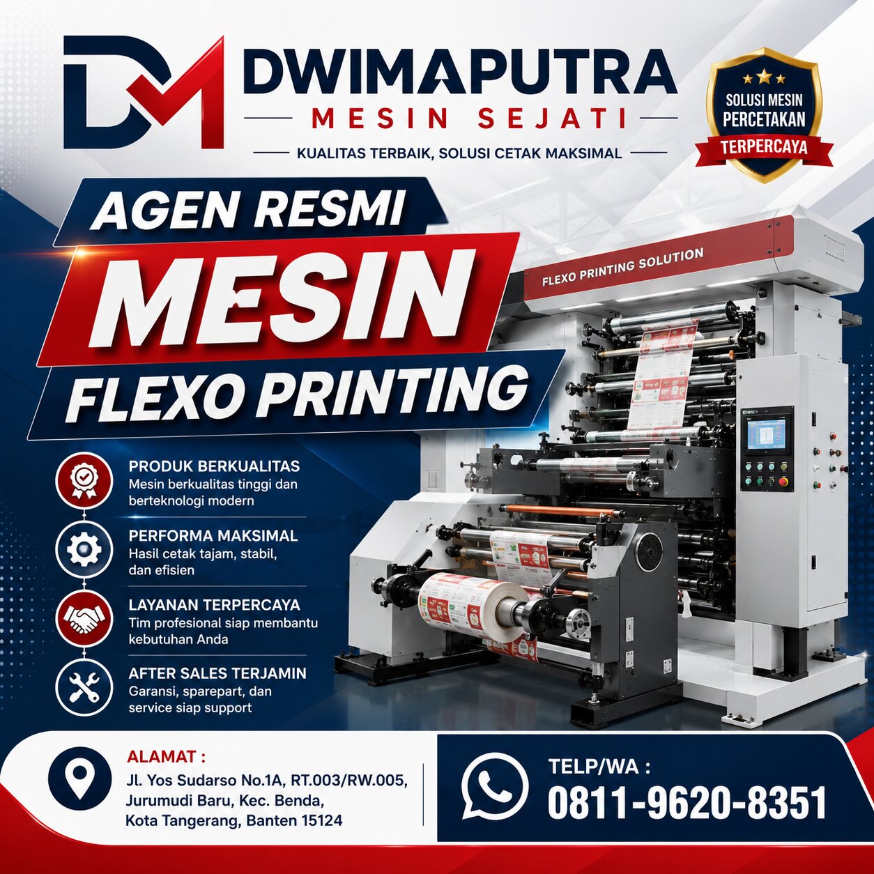 Agen Resmi Mesin Flexo