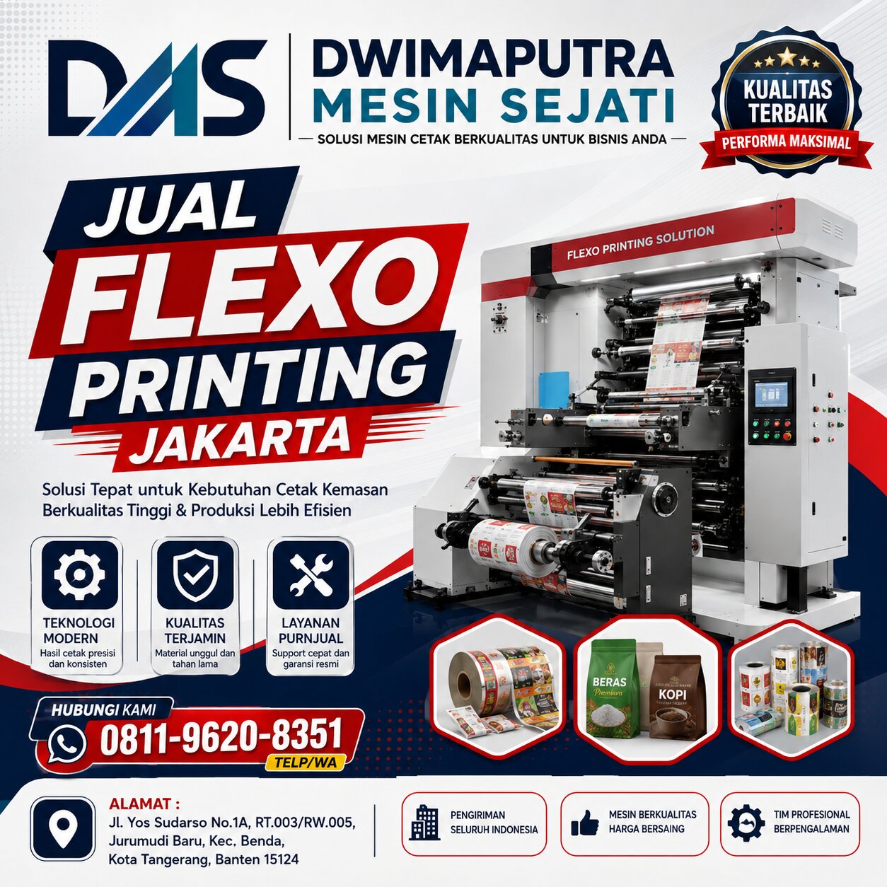 Jual Flexo Printing Jakarta