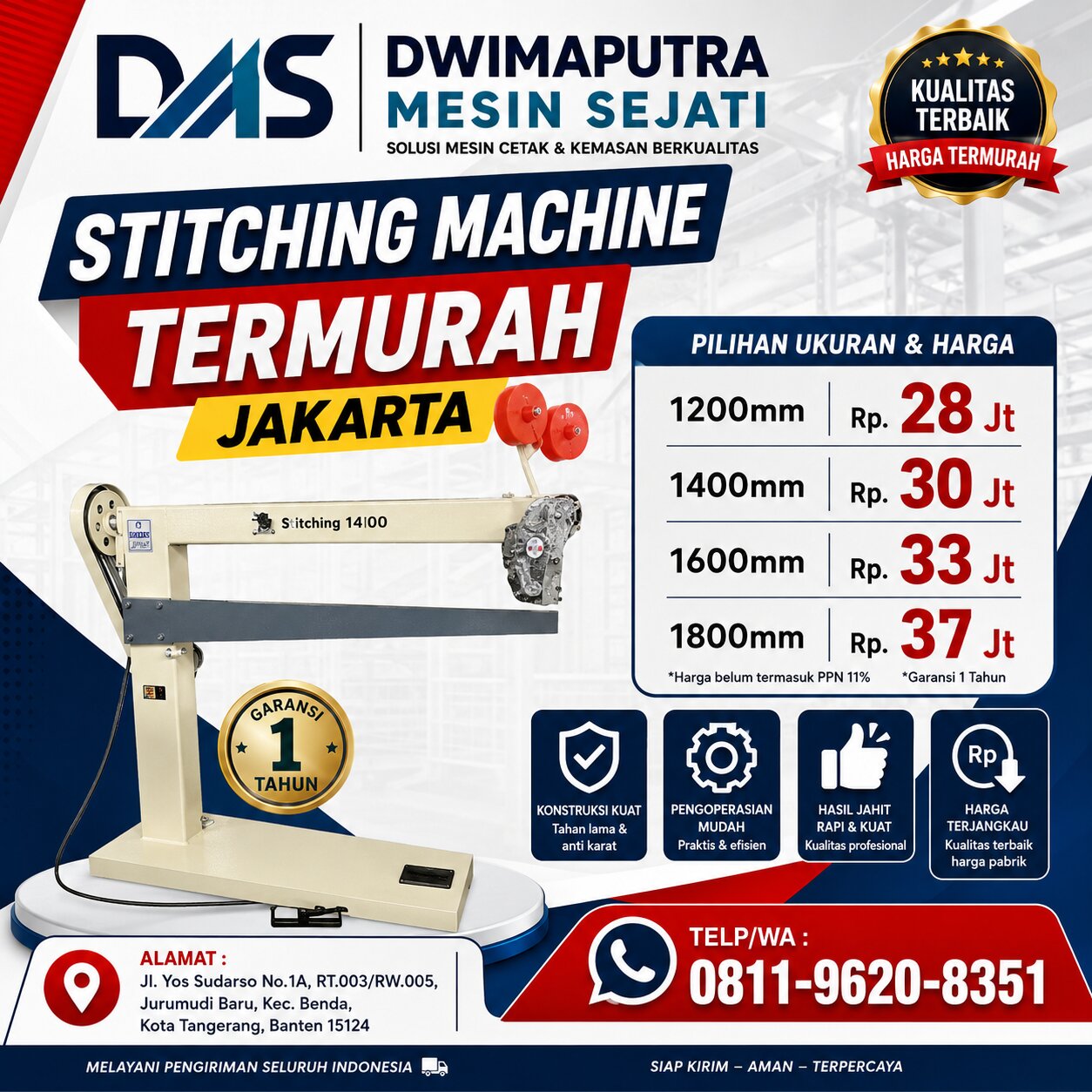 Stitching Machine Termurah Jakarta
