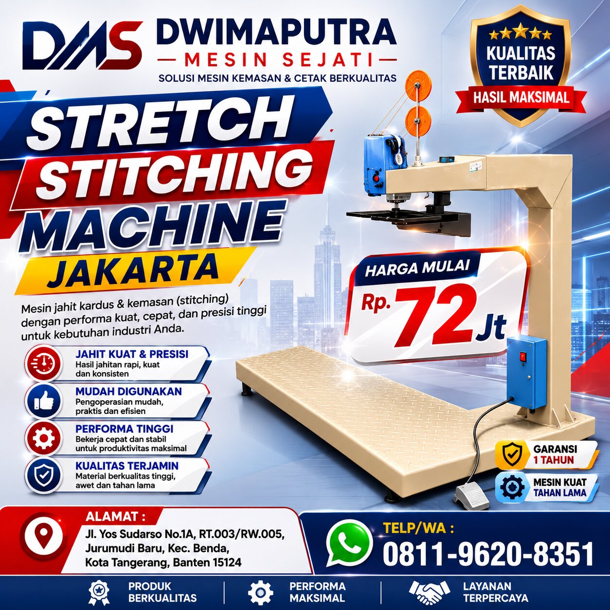 Stretch Stitching Machine Jakarta