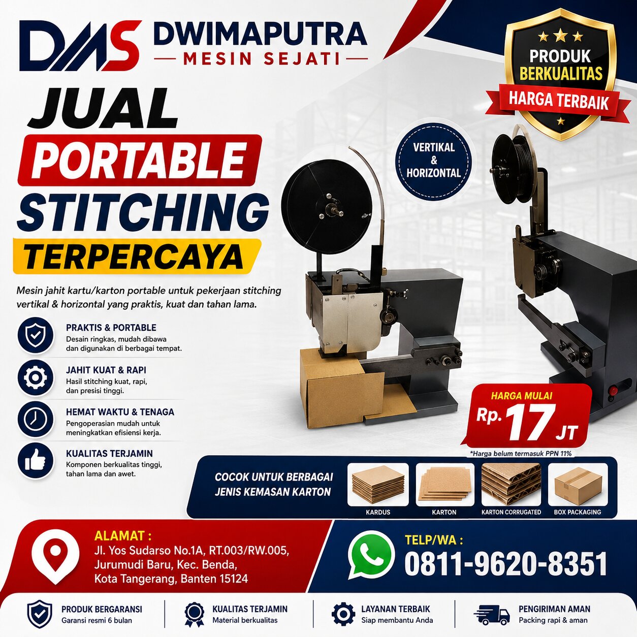 Jual Portable Stitching Terpercaya
