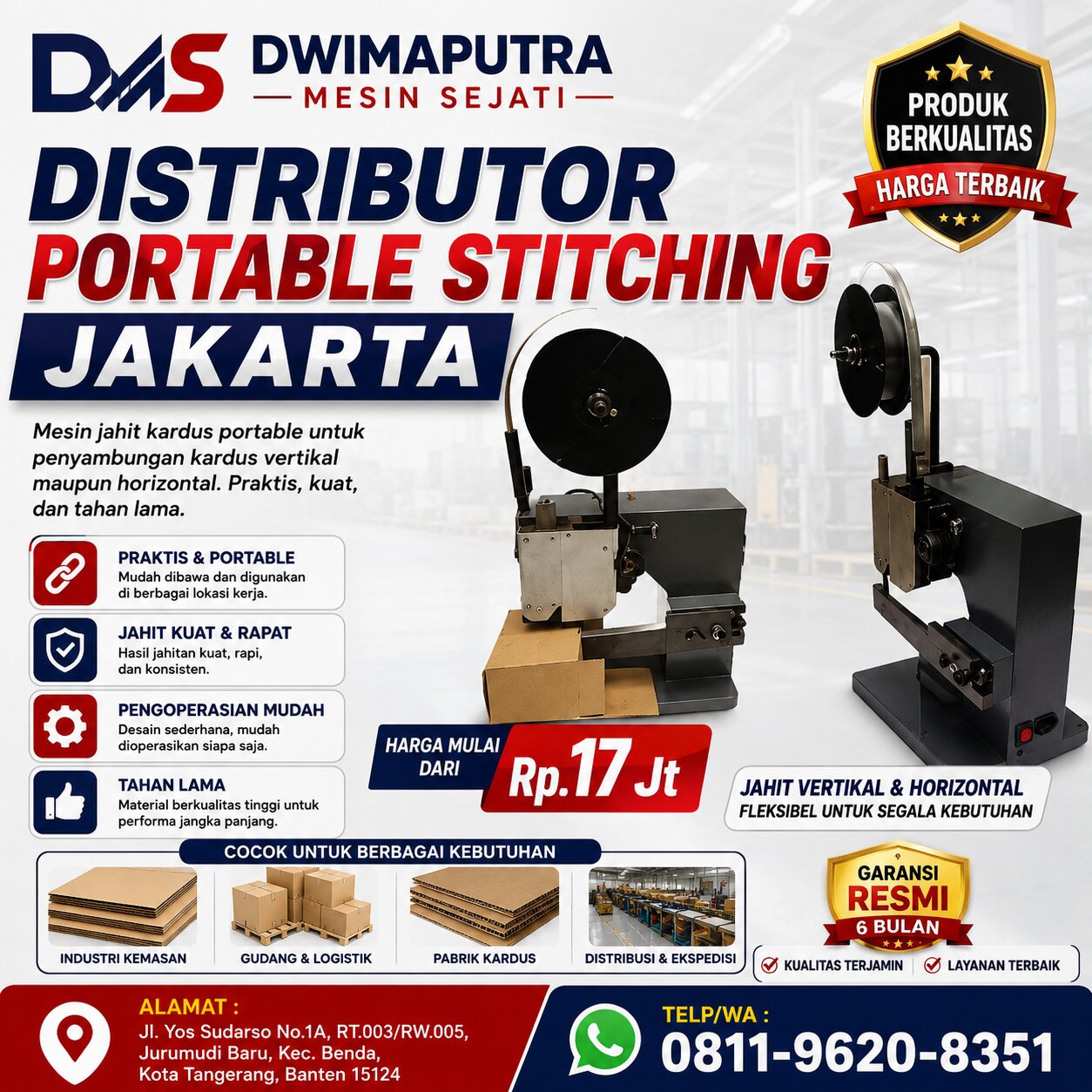 Distributor Portable Stitching Jakarta