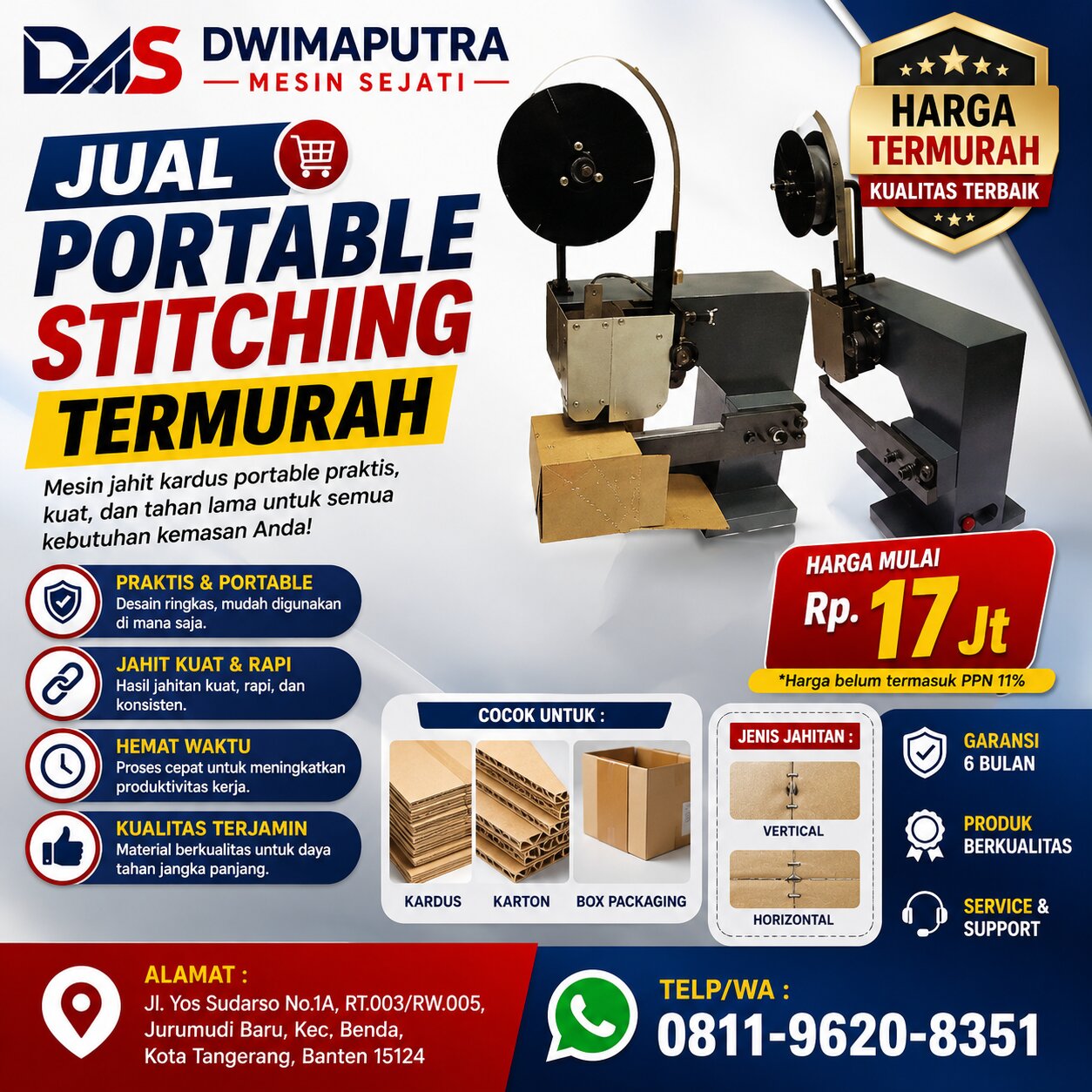 Jual Portable Stitching Termurah