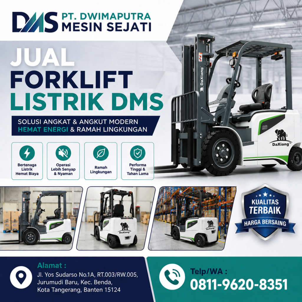 Jual Forklift Listrik DMS