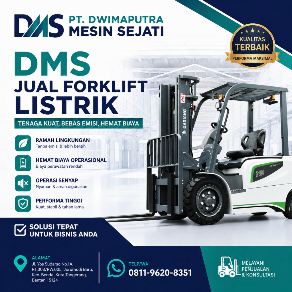DMS Distributor Forklift Listrik