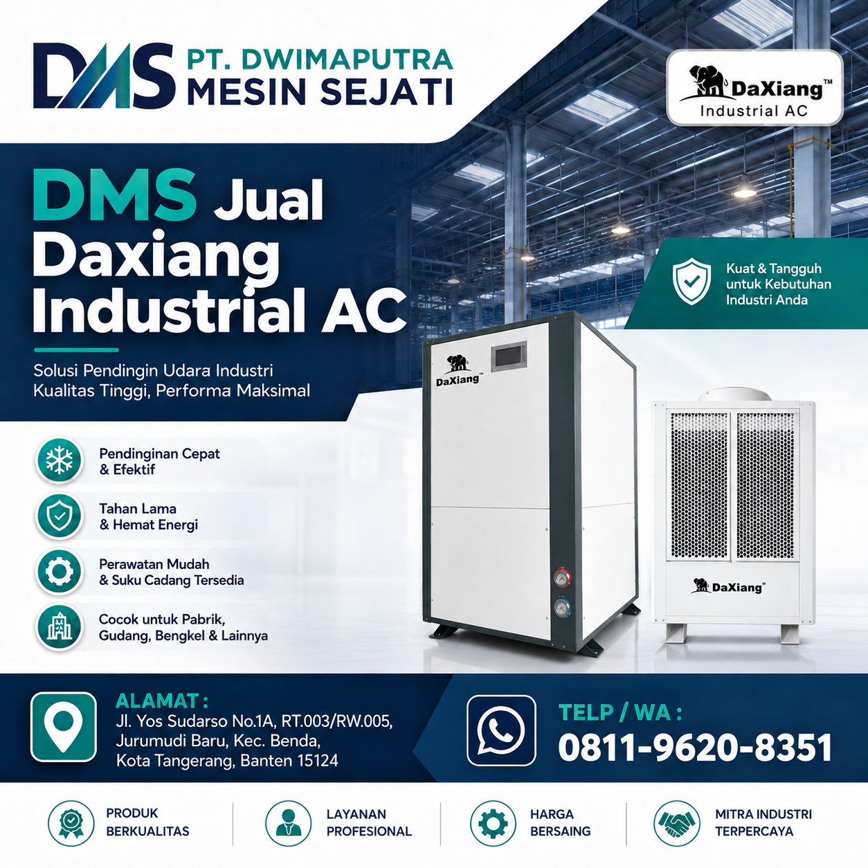 DMS Jual Daxiang Industrial AC 