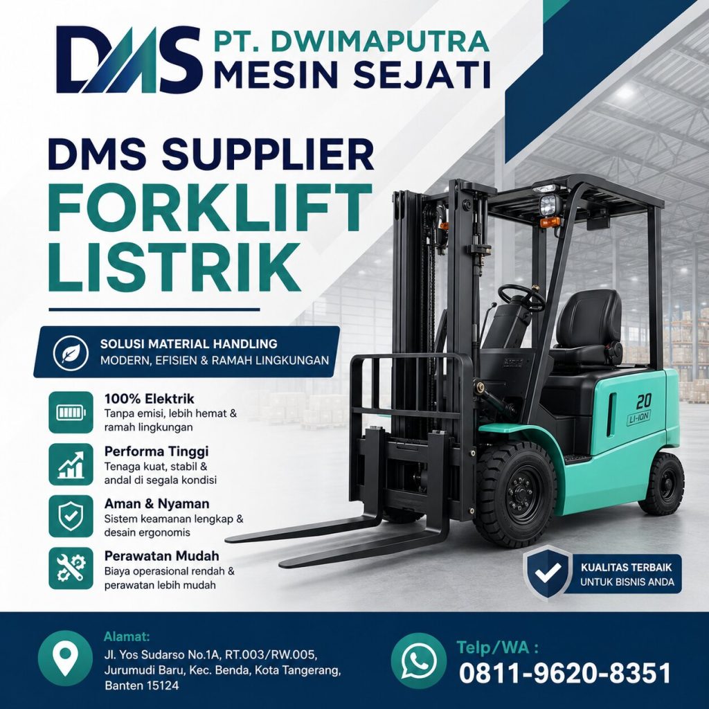 DMS Supplier Forklift Listrik