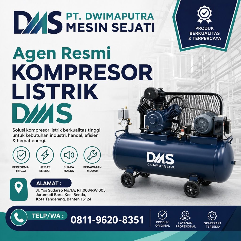 Agen Resmi Kompresor Listrik DMS