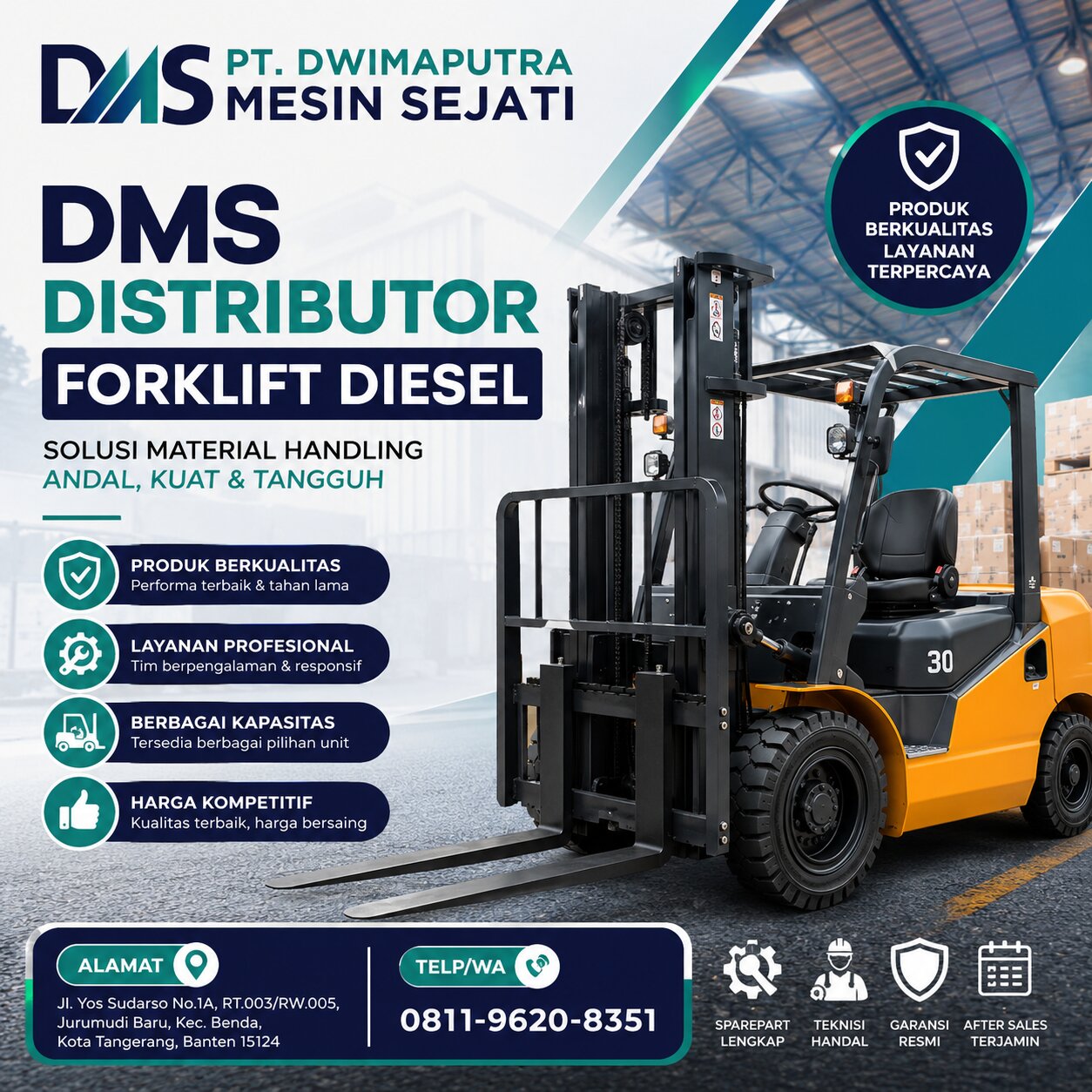 DMS Distributor Forklift Diesel