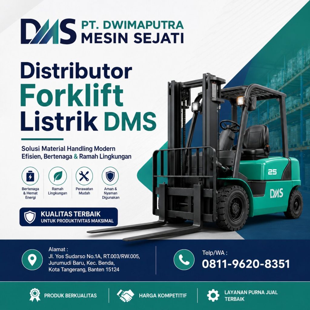 Distributor Forklift Listrik DMS