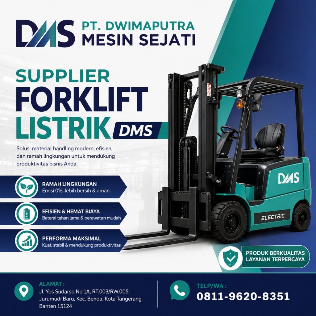 Supplier Forklift Listrik DMS