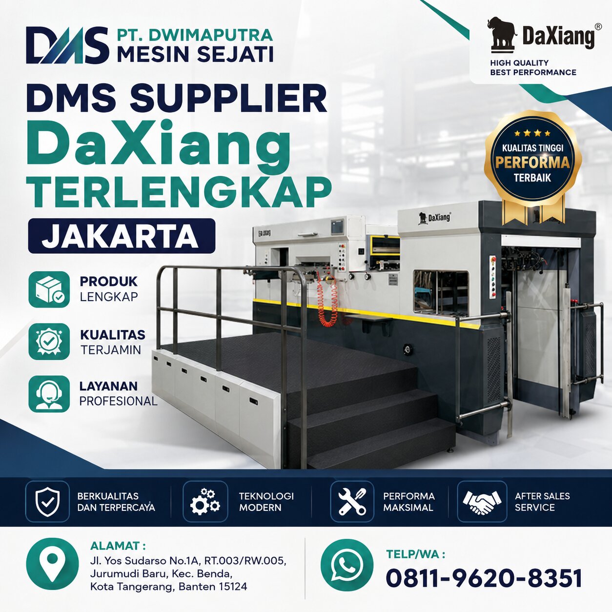 DMS Supplier DaXiang Terlengkap Jakarta
