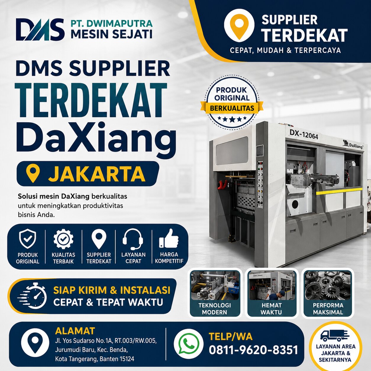 DMS Supplier Terdekat DaXiang Jakarta